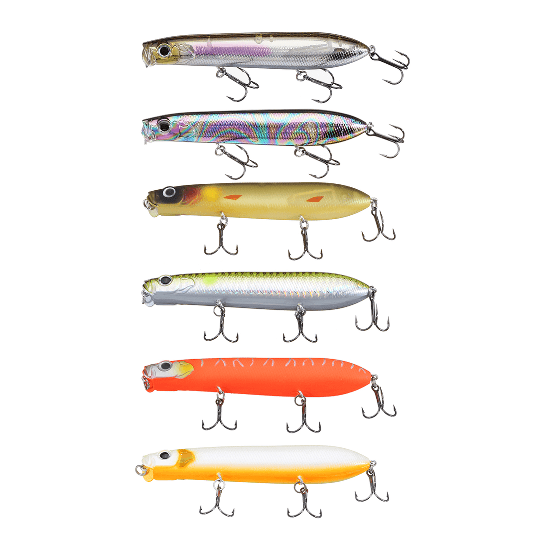 ZANLURE Topwater Bass Fishing Lure 10Cm/15G Sea Fishing - MRSLM