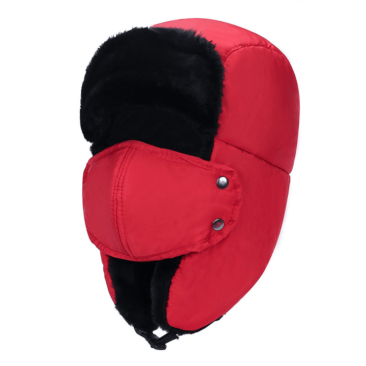 Cold-Proof Thickened plus Velvet Lei Feng Hat - MRSLM