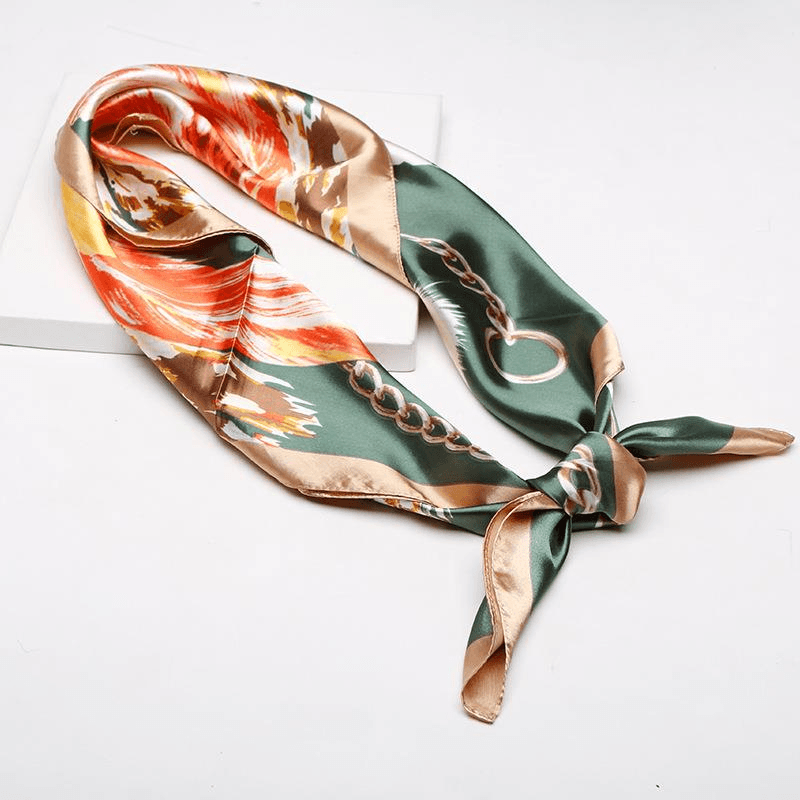 Imitation Silk Handbags Satin Silk Scarf - MRSLM