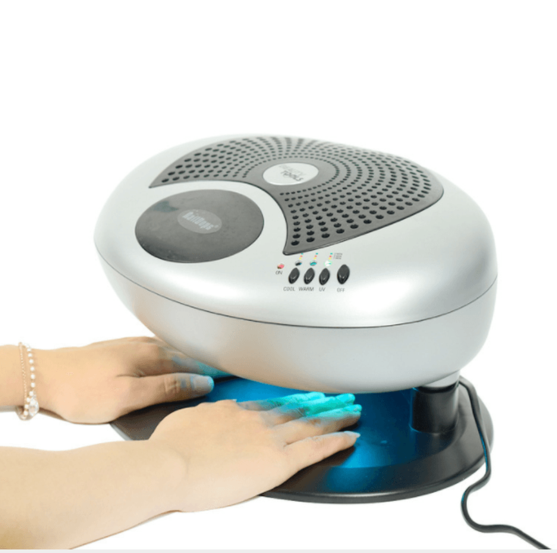 220-240V 230W Nail Art Finger Toe Varnish Dryer Warm & Cool for UV Gel Nail Polish Art Machine - MRSLM