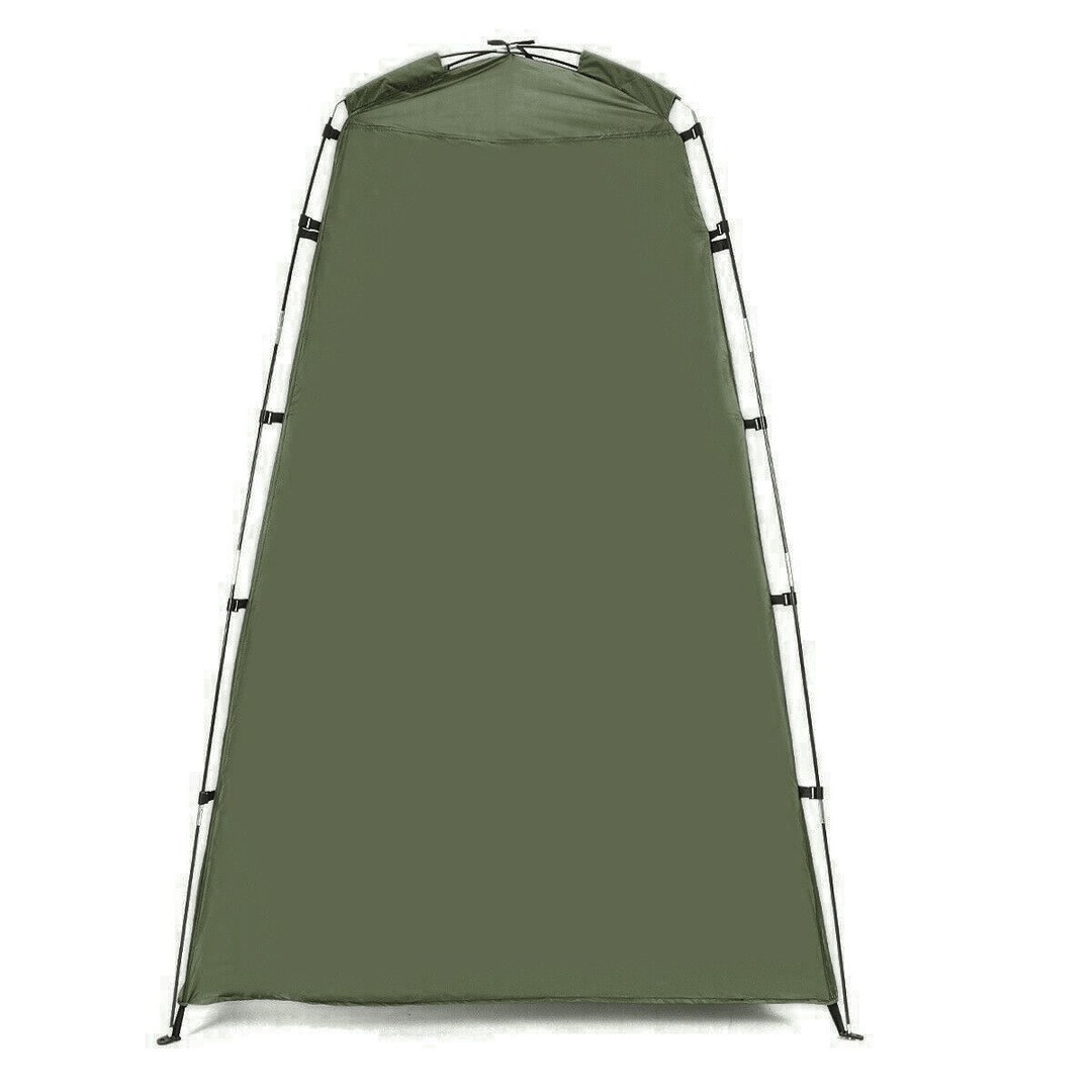 Portable Instant Tent with Zipper Door Camping Shower Toilet Outdoor Dressing Changing Fishing House - MRSLM