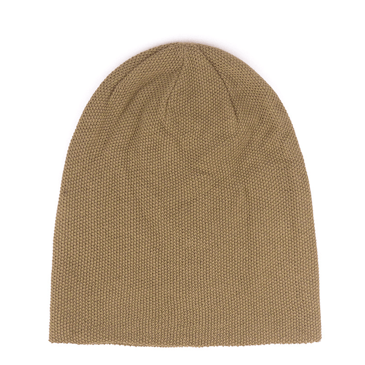 Men and Women All-Match Pure Color Broken Point Plain Acrylic Knitted Hat - MRSLM