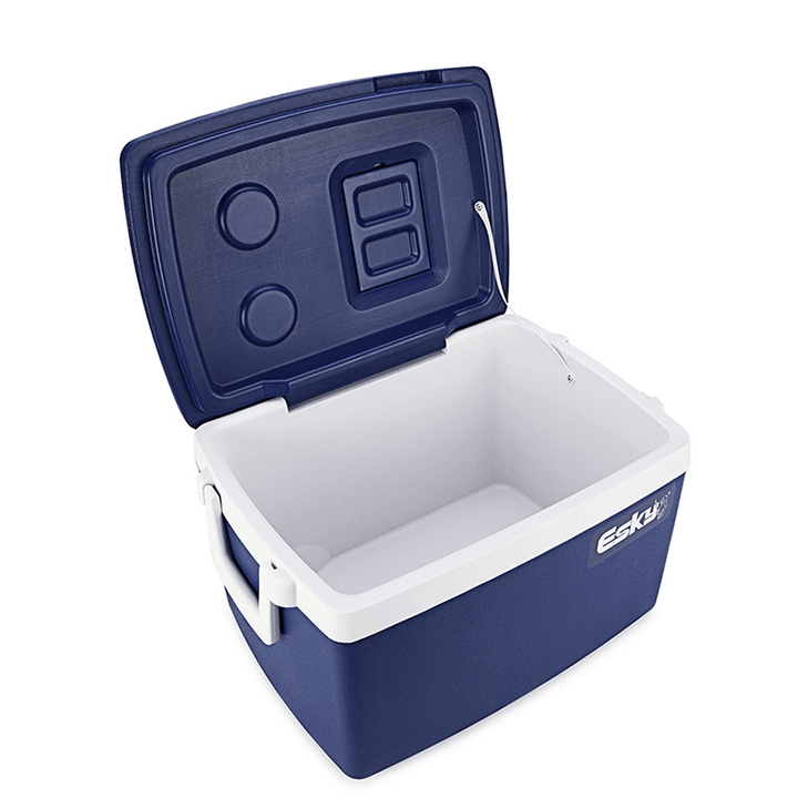 ESKY 50L Large Capacity Outdoor Food Preservation Box Portable Cooler Box for Fishing Camping Travel Picnic - MRSLM