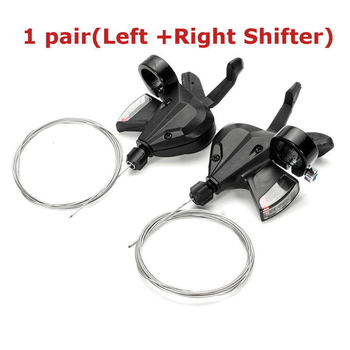 BIKIGHT 3X8-Speed Shift Lever Shifter Bike Bicycle Parts for Shimano Acera SL-M310 - MRSLM