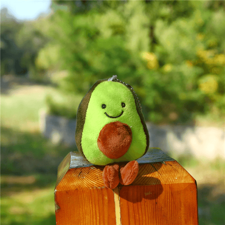 Avocado Keychain Pendant Bag Doll Pendant Plush Toy - MRSLM