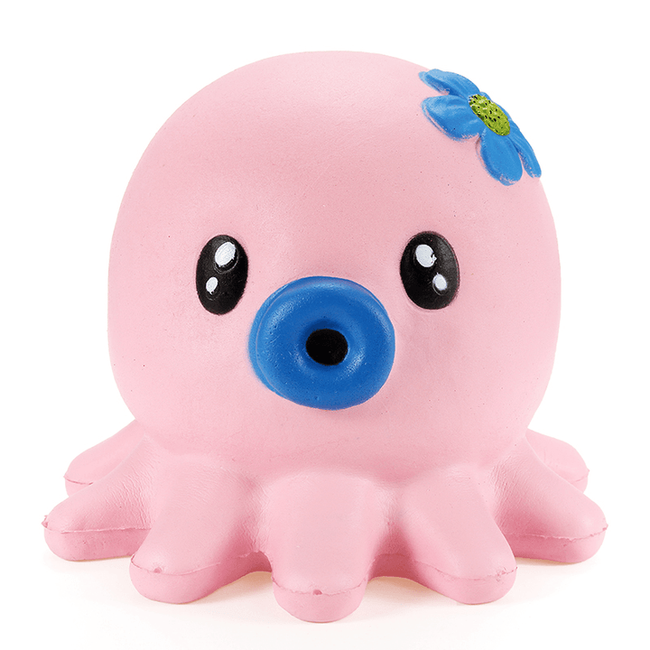 Squishy Octopus Jumbo 14Cm Slow Rising Collection Gift Decor Soft Squeeze Toy - MRSLM