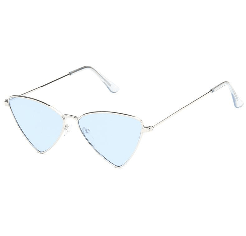 Triangle Metal Cat Eye Sunglasses - MRSLM