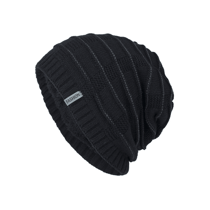 Mens Knitted Skullies Beanie Cap - MRSLM