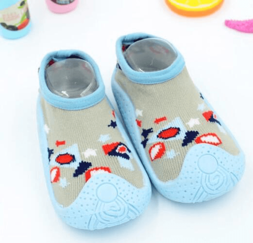 Spring and Summer Soft Bottom Children Cartoon Floor Socks Shoes Socks 0-1-3 Years Old Breathable Non-Slip Cotton Baby Socks Toddler Socks - MRSLM