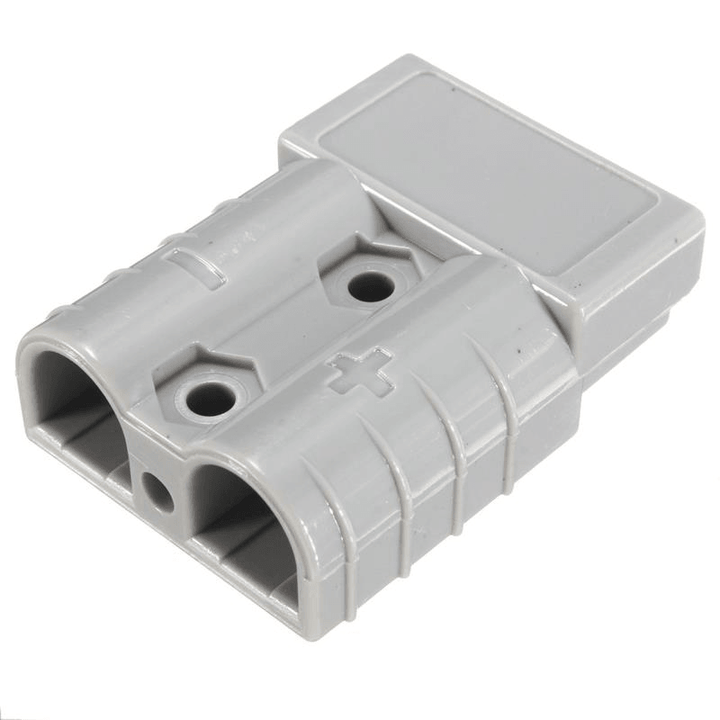 50A 8AWG Battery Quick Connector Plug Connect Terminal Disconnect Winch Trailer Grey - MRSLM