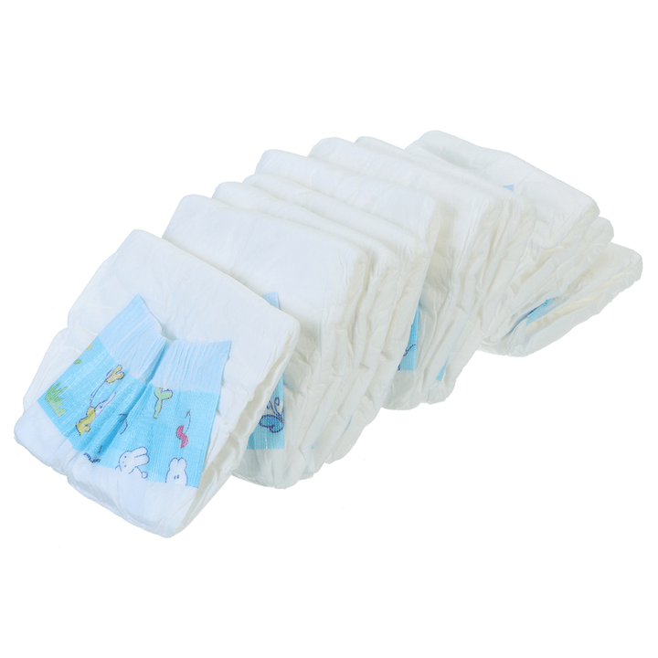 10Pcs Pet Diapers Female Dog Cat Disposable Puppy Menstrual Pants - MRSLM