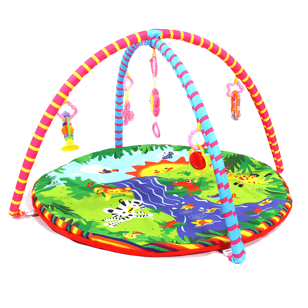 Baby Multi-Funtion Music Crawling Mat Game Blanket Early Education Toys - MRSLM