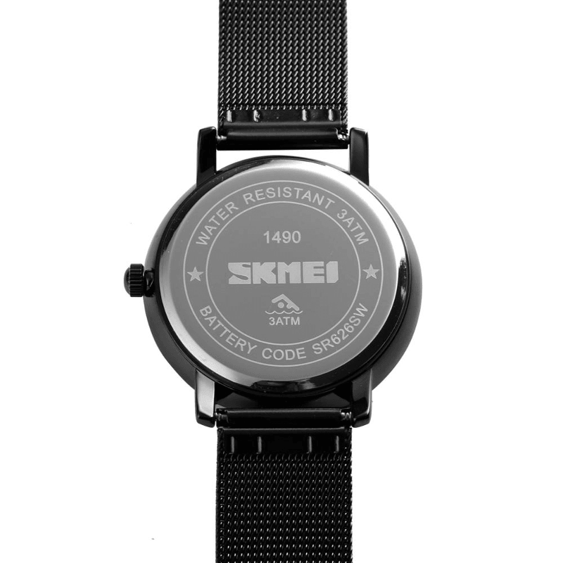 SKMEI 1490 Fashion Men Watch Waterproof Creative Dial Display Quartz Watch - MRSLM