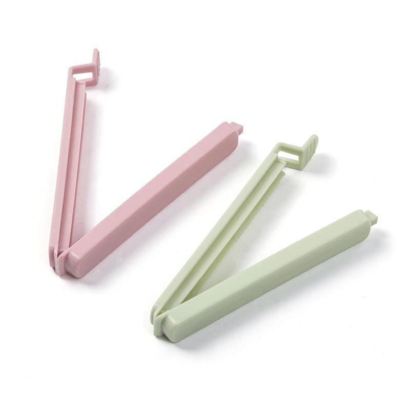 5 PCS Portable New Kitchen Storage Food Snack Seal Sealing Bag Clips Sealer Clamp Plastic Tool Kitchen Accessories Bag Clips - MRSLM