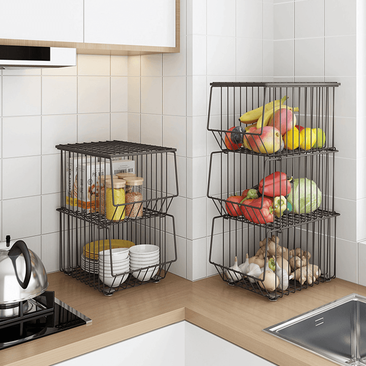 Mobile Shelf Trolley Rack Narrow Space Shelving Rolling Pantry Shelves for Kitchen Holder Storage Organizer Shelf - MRSLM