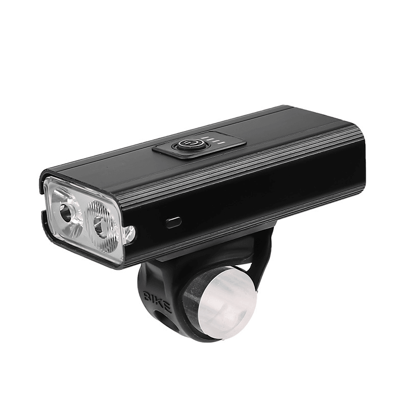 XANES® Z-02A 2Xt6 1200LM Bike Light USB Rechargeable Power Display Ultralight 6 Modes Waterproof MTB Front Lamp Bicycle Headlight - MRSLM