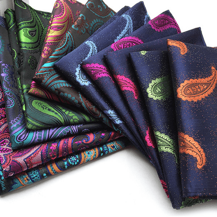 Men Cotton Business Pocket Square - MRSLM