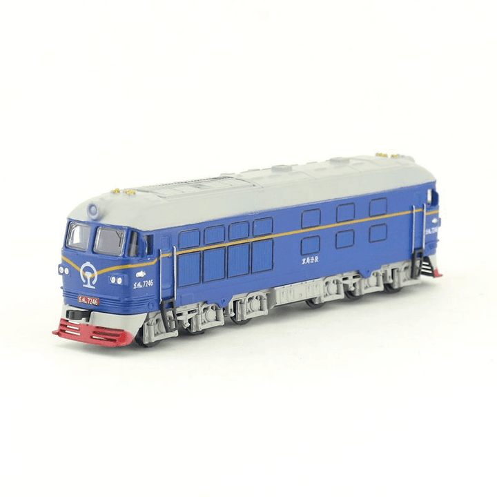 Shenghui Alloy Car Model Childrens Toy Dongfeng 7246 1518 Internal Combustion Train Pull Back Sound and Light Gift Box - MRSLM