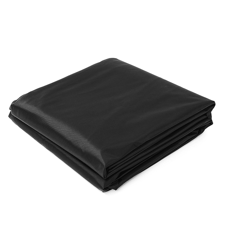 3.6M 12 Feet Protective Black Pool Cover for above Ground Frame Swimming Pools - MRSLM