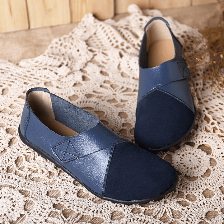 Women Flats Shoes Slip on Comfortable Loafers Shoes - MRSLM