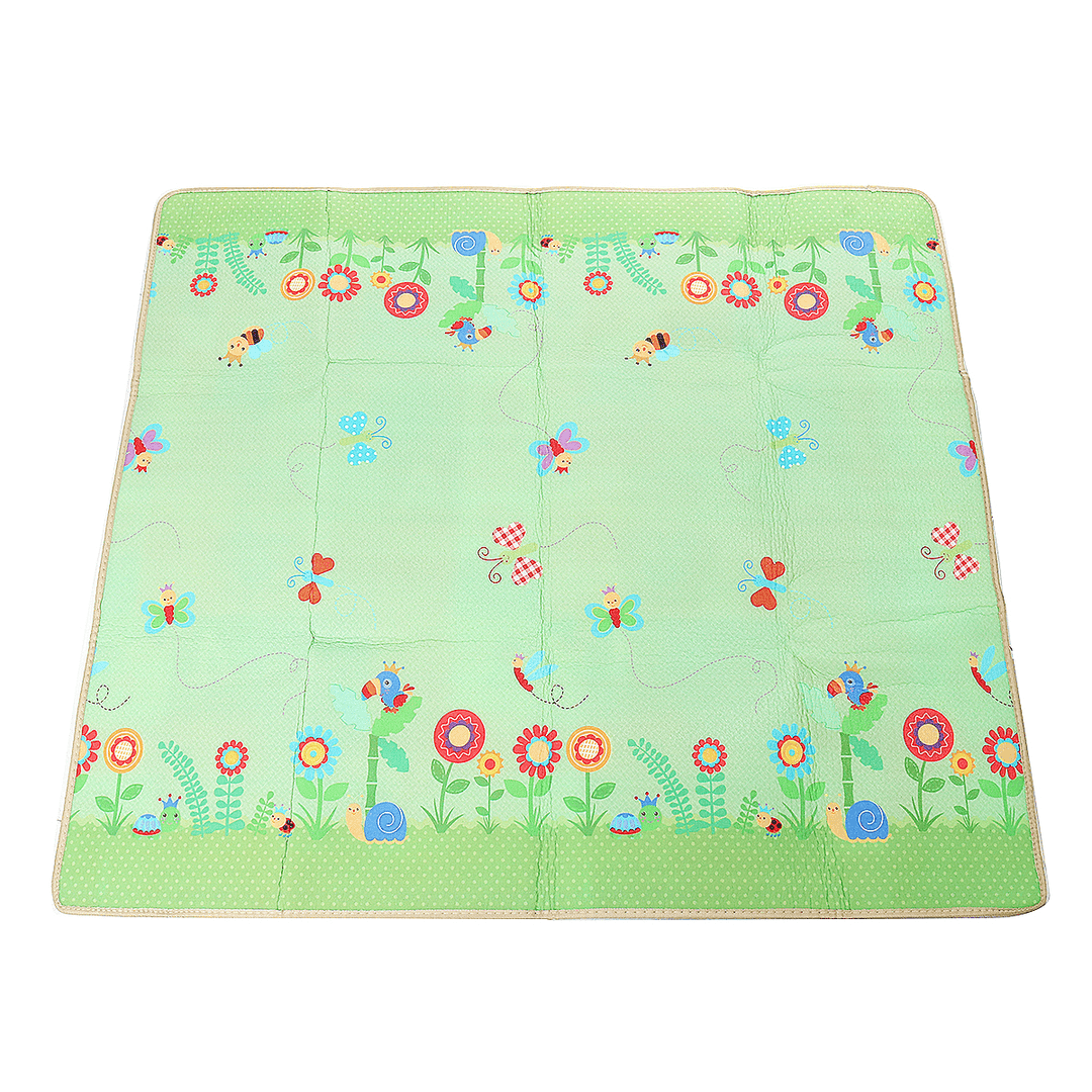 200X180Cm Baby Folding Game Mat Crawling Carpet Thick Play Mat Waterproof Floor Pad Children Gift - MRSLM