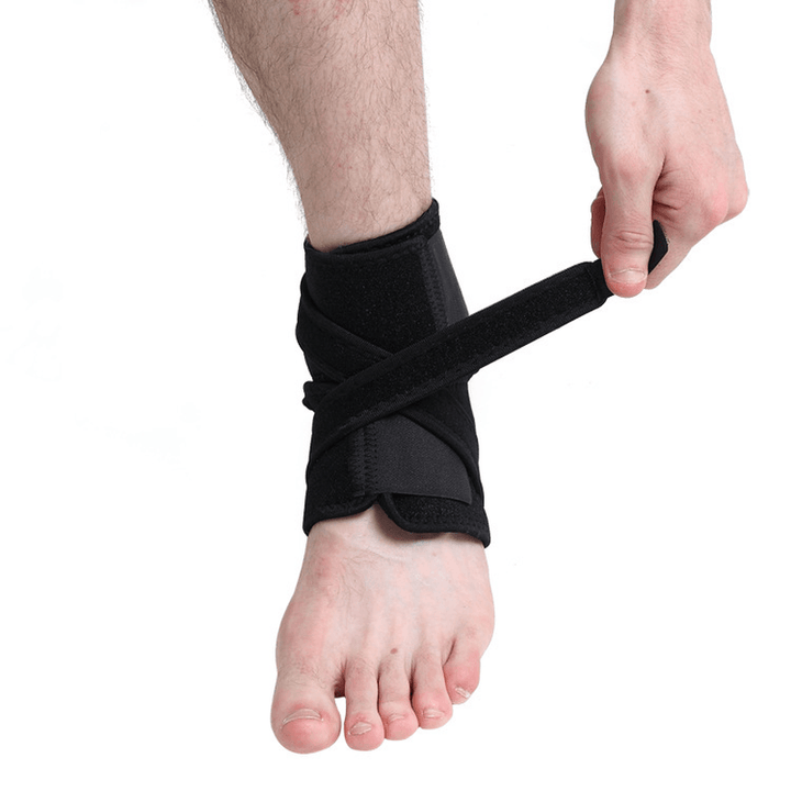 KALOAD 1 PC Ankle Support Ankle Foot Brace Elastic Compression Sport Bandage Fitness Exercise Protective Gear - MRSLM