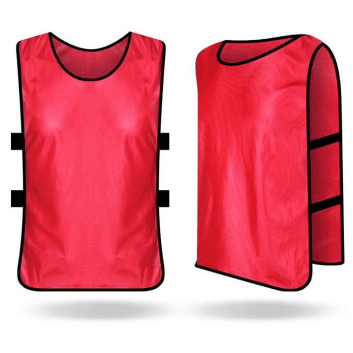 Team Training Scrimmage Soccer Football Pinnie Jersey Sport Vest Adult Child - MRSLM