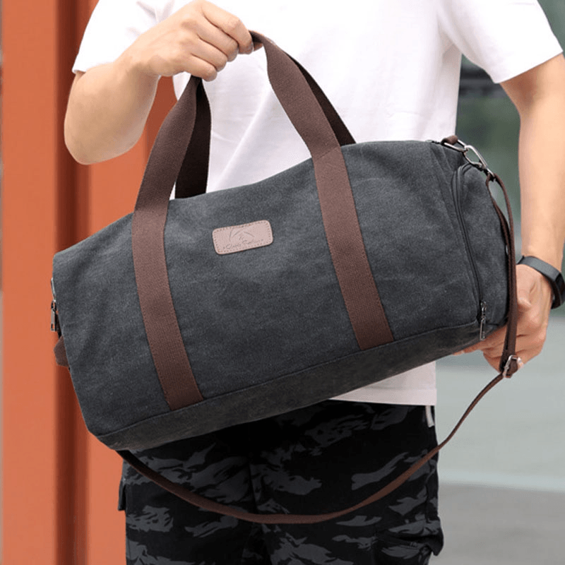 Men Women Large Capacity Handbag Shoulder Bag Travel Bag - MRSLM