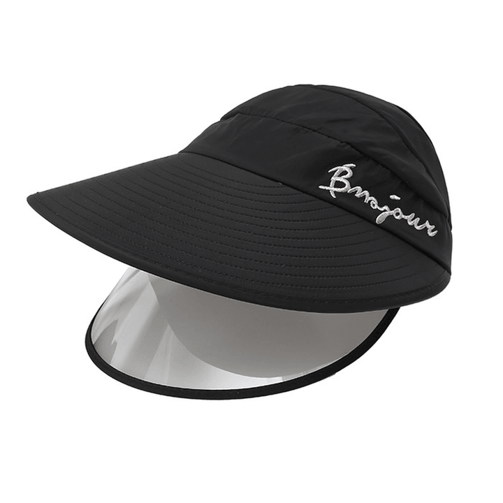 Women'S Sun Hat Anti-Uv Visor Anti-Fog Caps - MRSLM