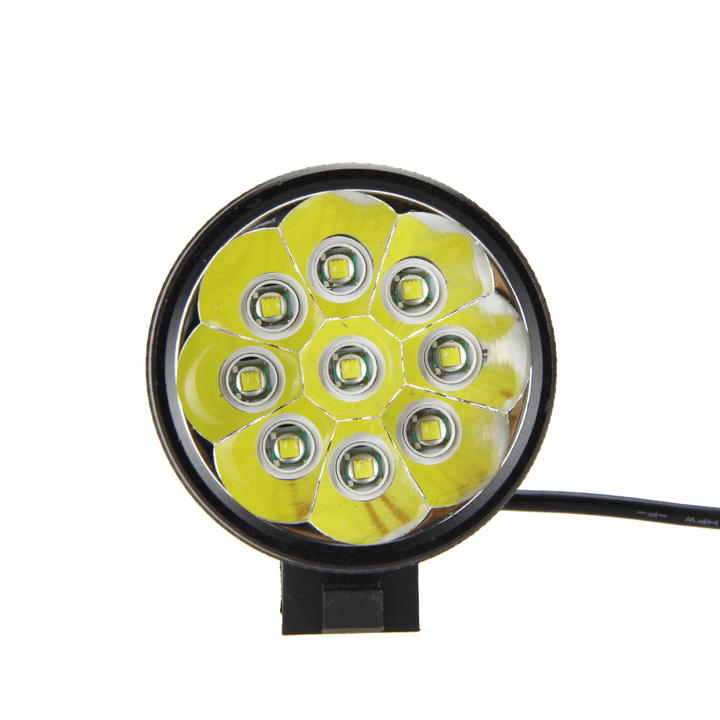 XANES ML02 4500LM 9T6 Super Bright Mountain Bike Light IP65 Waterproof Intelligent Circuit Control - MRSLM