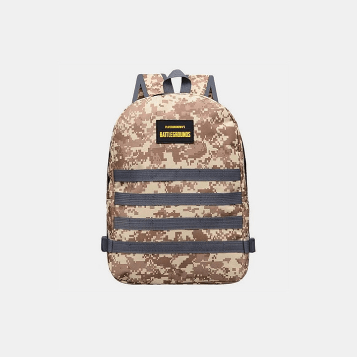 Unisex Camouflage Oxford Cloth Student School Bag Fashion Game Trend Backpack - MRSLM