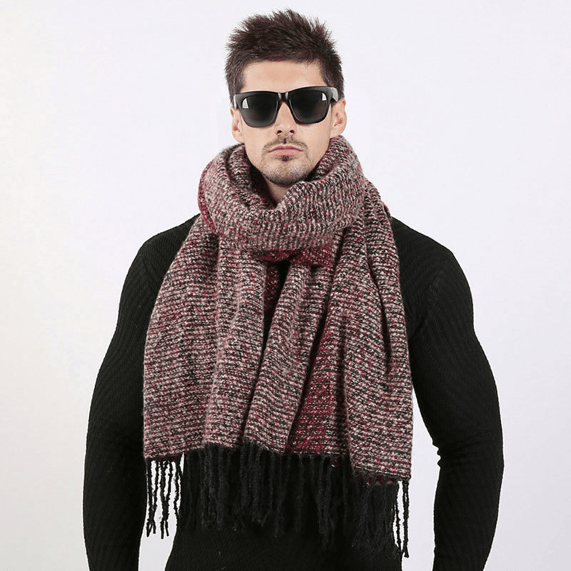 College Style Couple Circle Yarn Scarf Trend - MRSLM