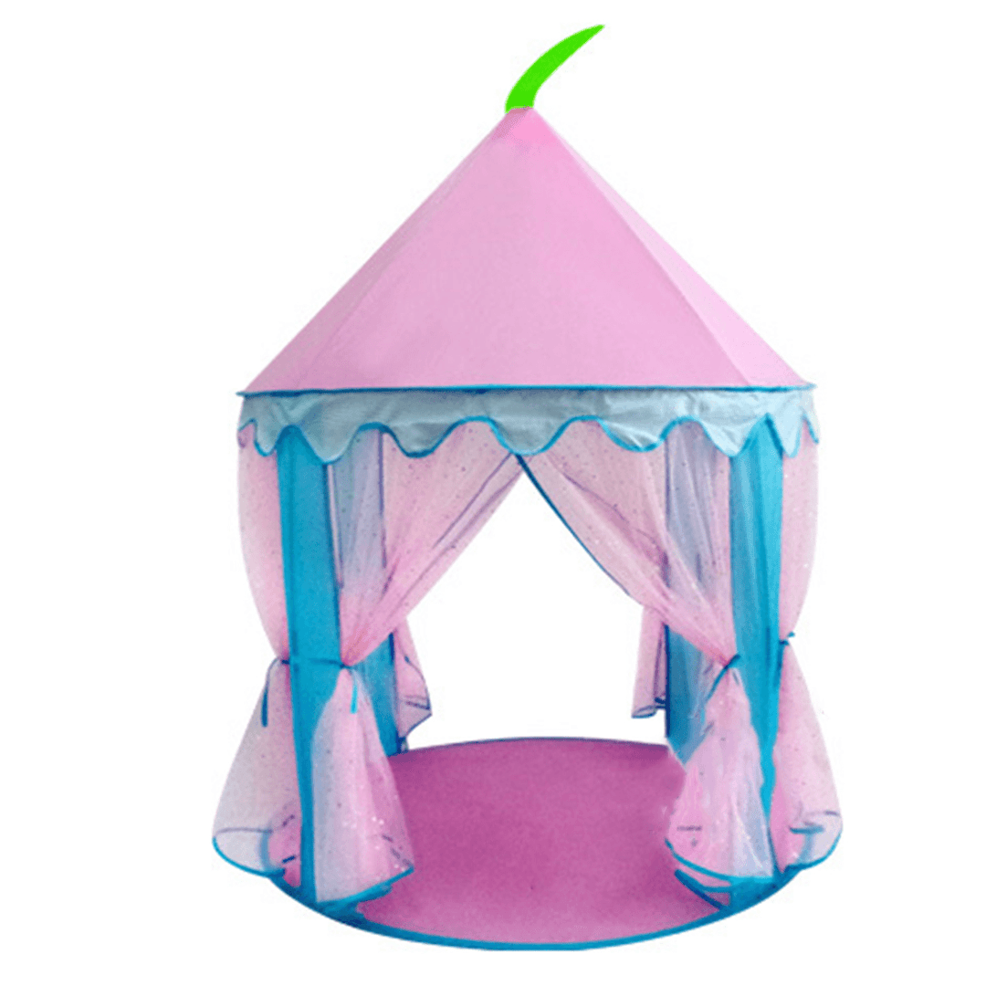 Children Kids Teepee Play Tent Princess Castle Girls Playhouse Indoor - MRSLM