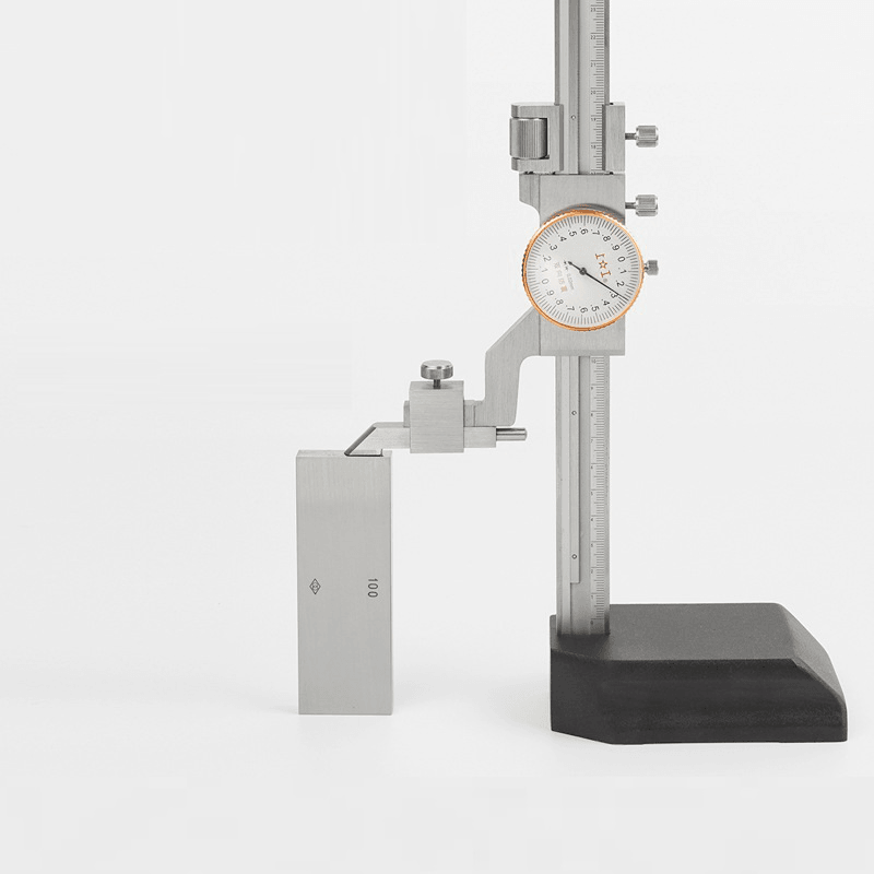 SHANGGONG® Vernier Height Gauge with Indicator Stainless Steel Two-Way Shockproof High-Precision Line Drawing Height Vernier Caliper 0-150-300-600Mm - MRSLM