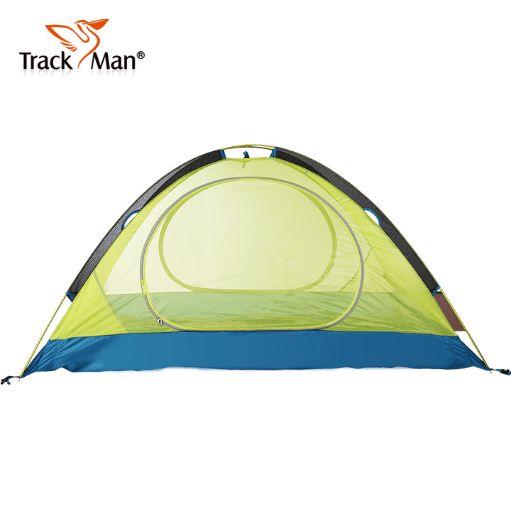 Trackman TM1218 Outdoor 2 Person Camping Tent Double Layers 82.6X55X43.3Inch 3 Season Hiking Tents - MRSLM