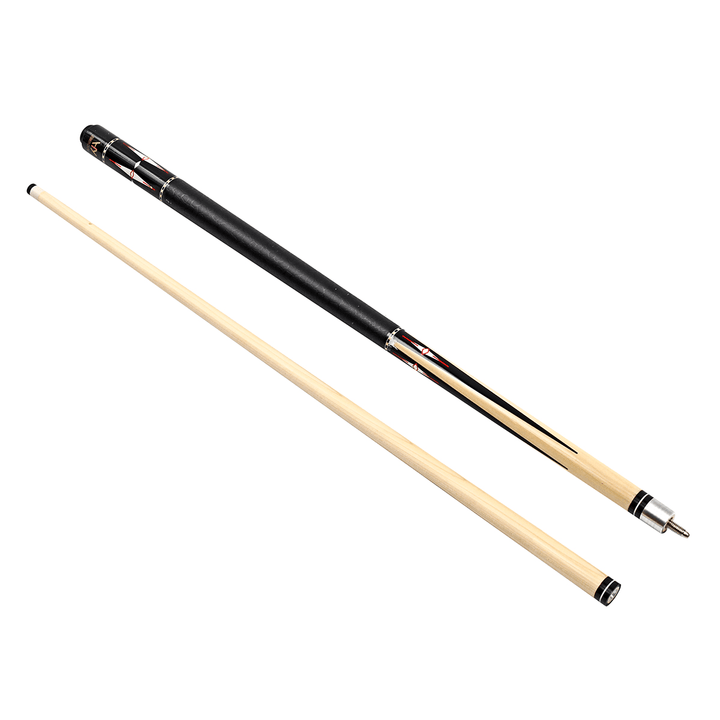 2 Pcs 1/2 Design 58'' Wood Jointed Stick Snooker Rod Billiard Cue Rack Snooker Pole - MRSLM