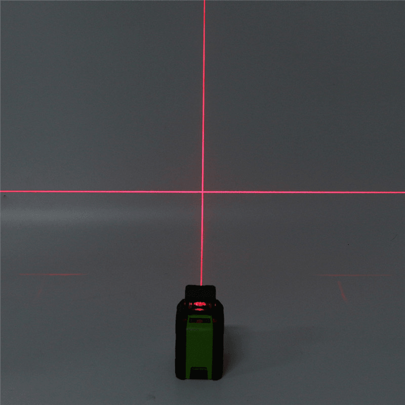 360° Rotary 5 Line Laser Level Red Laser Self Leveling Vertical Horizontal Level Measure Kit - MRSLM