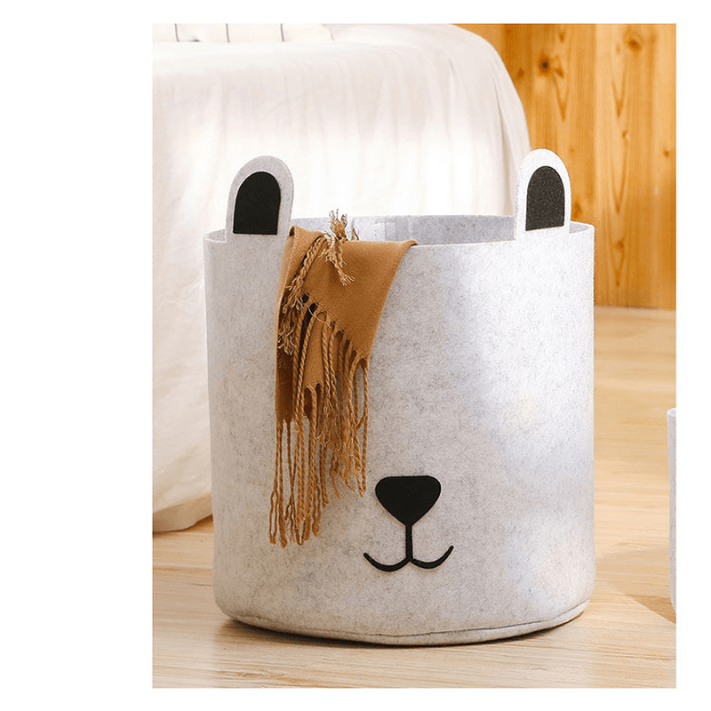 Cartoon Dog Felt Storage Bin - MRSLM