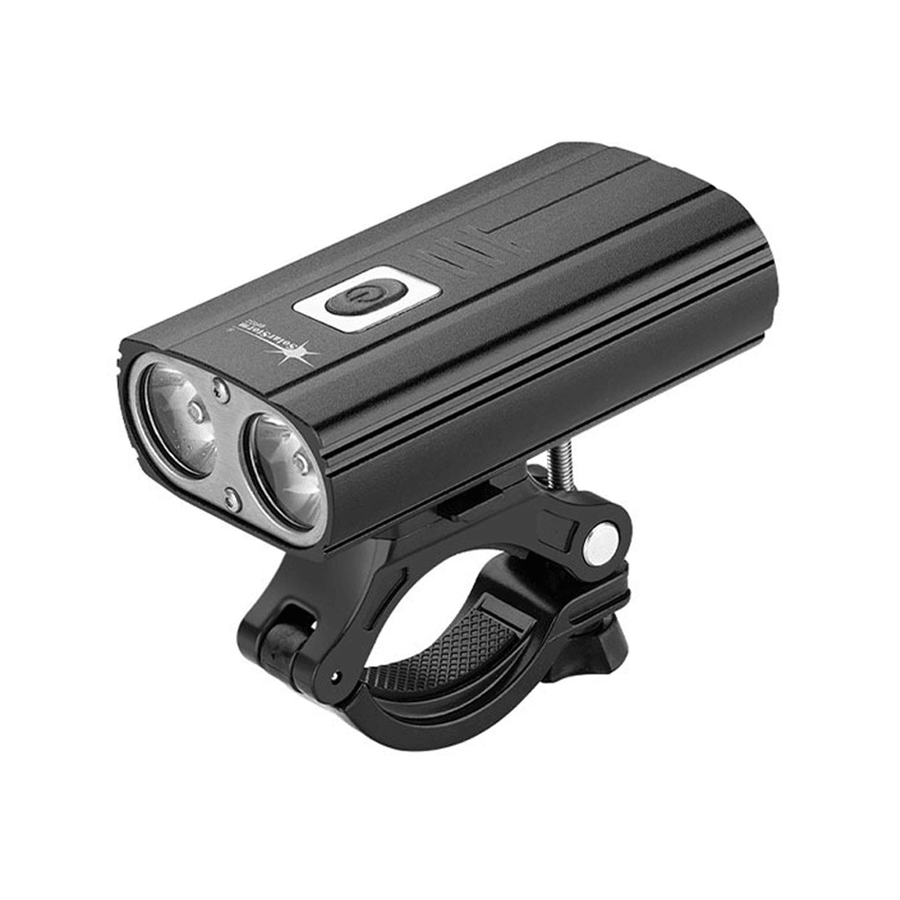 Solarstorm T6 LED Bike Headlight 800LM 6 Modes USB-C Rechargeable Bicycle Front Frame Floodlights for MTB Mountain Road Bike - MRSLM