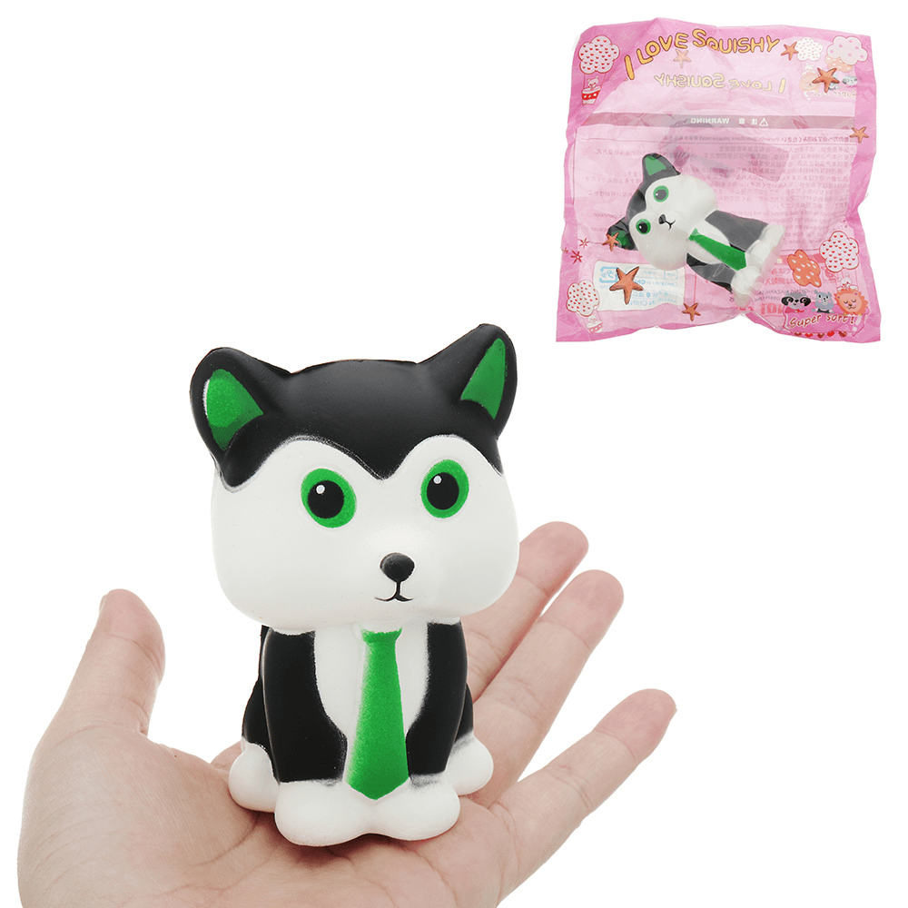 Tie Fox Squishy 15CM Slow Rising with Packaging Collection Gift Soft Toy - MRSLM