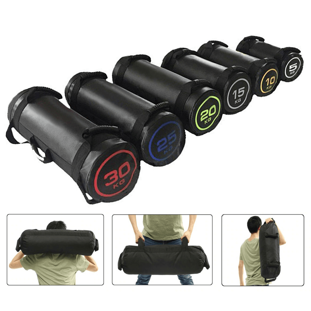 KALOAD Black Weight Lifting Sandbag Outdoor Sports Gym Fitness Sandbag Power Bag - MRSLM