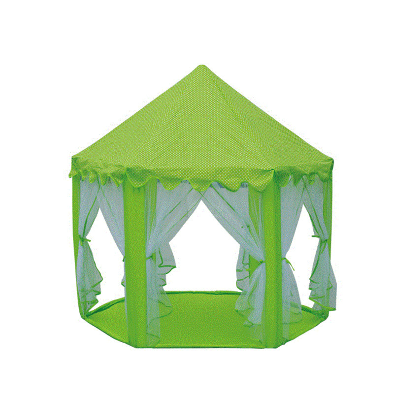 Children'S Hexagonal Princess Castle Tent - MRSLM