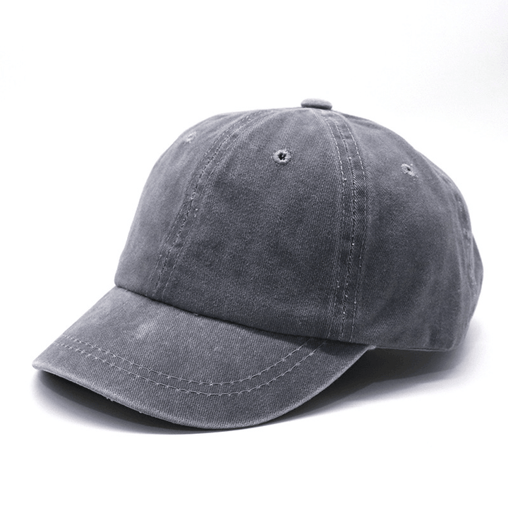 5Cm Short Brim Baseball Cap for Men and Women - MRSLM