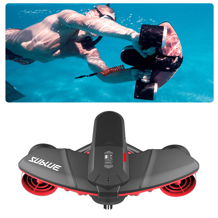 Sublue Navbow Seabow Smart Underwater Scooter Drone with Action Camera Mount OLED Display Waterproof 40M Water Sports Swimming Diving Snorkeling Thruster - MRSLM