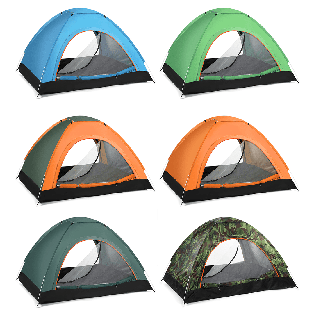 2-3 Person Full Automatic Anti-Uv Windproof Waterproof Camping Tent Outdoor Traveling Hiking Beach Tent - MRSLM