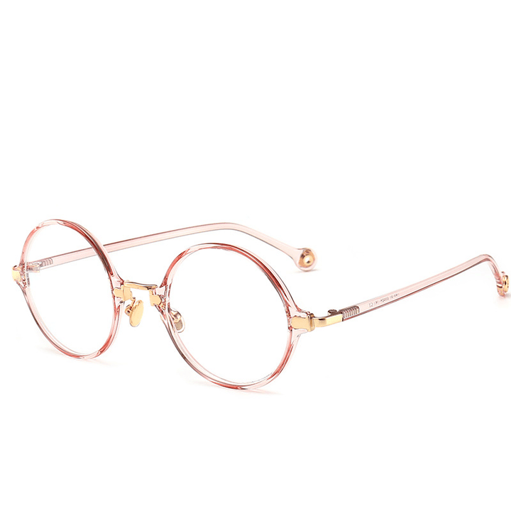 Women'S Vintage Ultralight round Glasses Frame - MRSLM