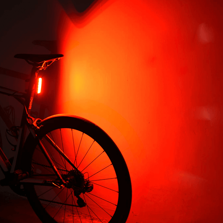 ENFITNIX Xlitet Bike Taillight Intelligent Sensor Brake Lights USB Rechargeable Road Bike MTB Rear Lamp - MRSLM