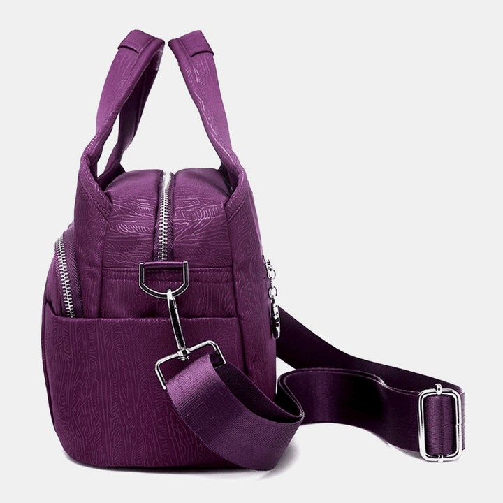Women Waterproof Large Capacity Shoulder Bag Crossbody Bag Handbag - MRSLM