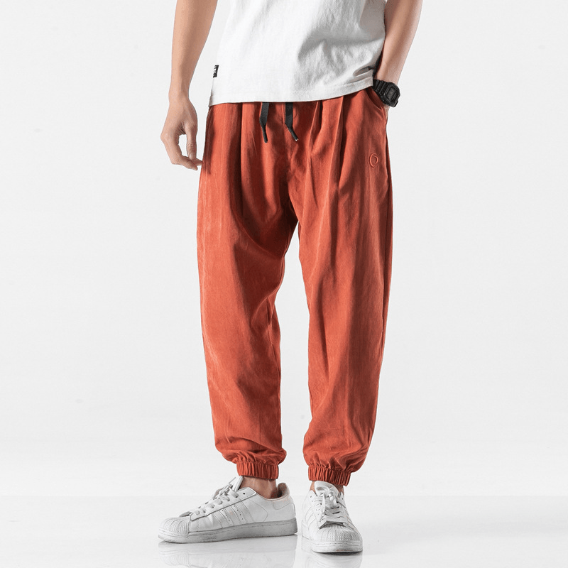 Summer Thin Loose Trousers Men'S Casual Trousers - MRSLM