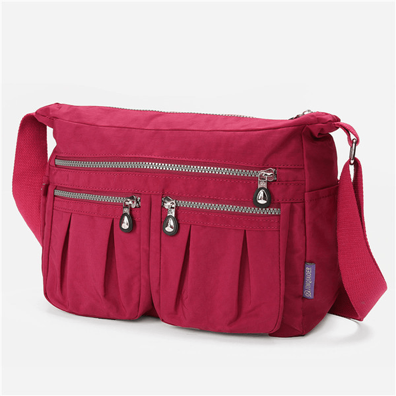 Women Nylon Light Weight Bags Casual Outdooors Waterproof Shoulderbags Crossbody Bags - MRSLM